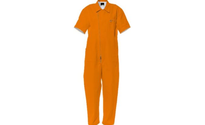 Zearn Orange Jumpsuit