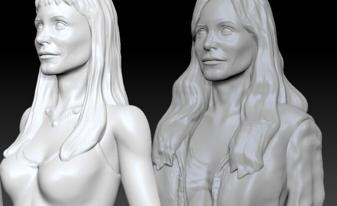 Courteney Cox V4 Poser 3d