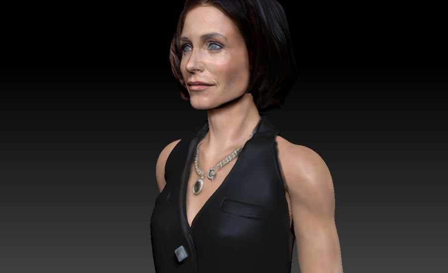 What Is Courteney Cox V4 Poser 3D?